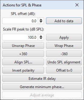 SPL and Phase Actions