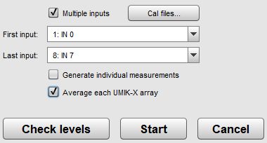Averaging UMIK-X mix arrays