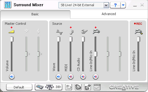 SB Live Mixer
