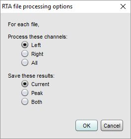RTA file processing options