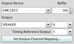 Output mapping button